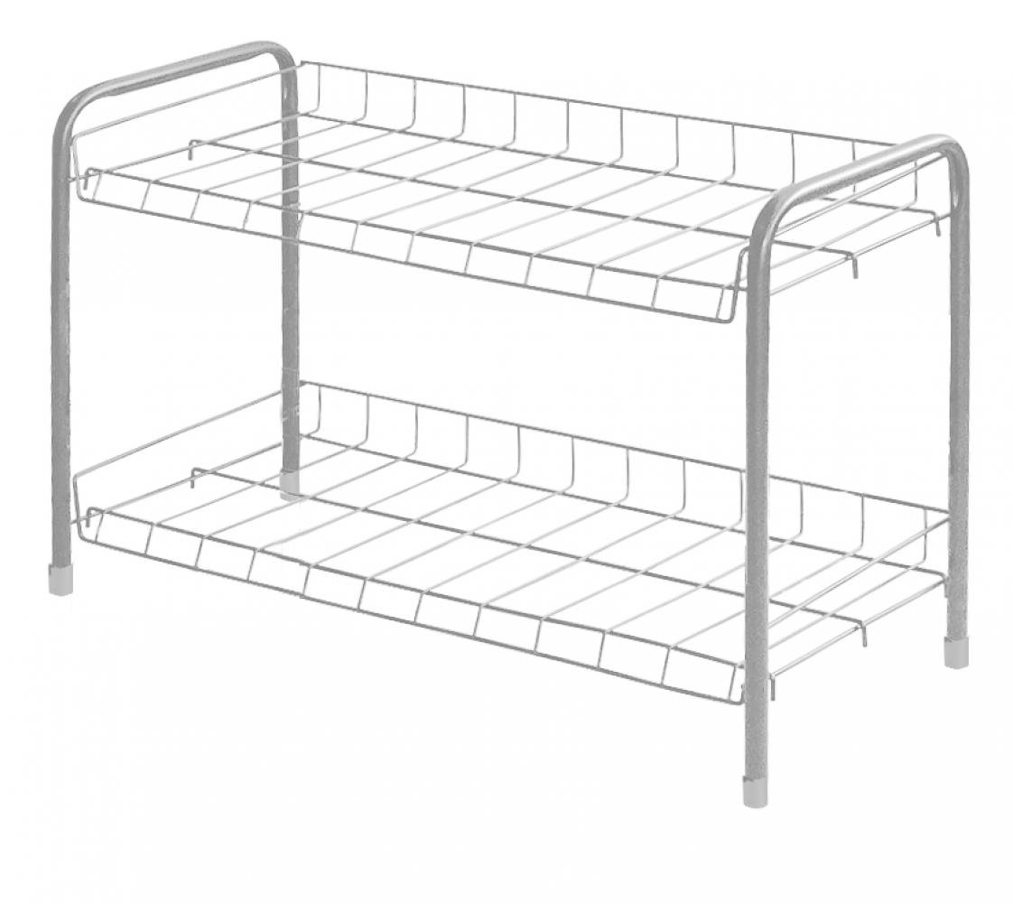 Этажерка для обуви низкая 2 полки, арт. ЭТ3