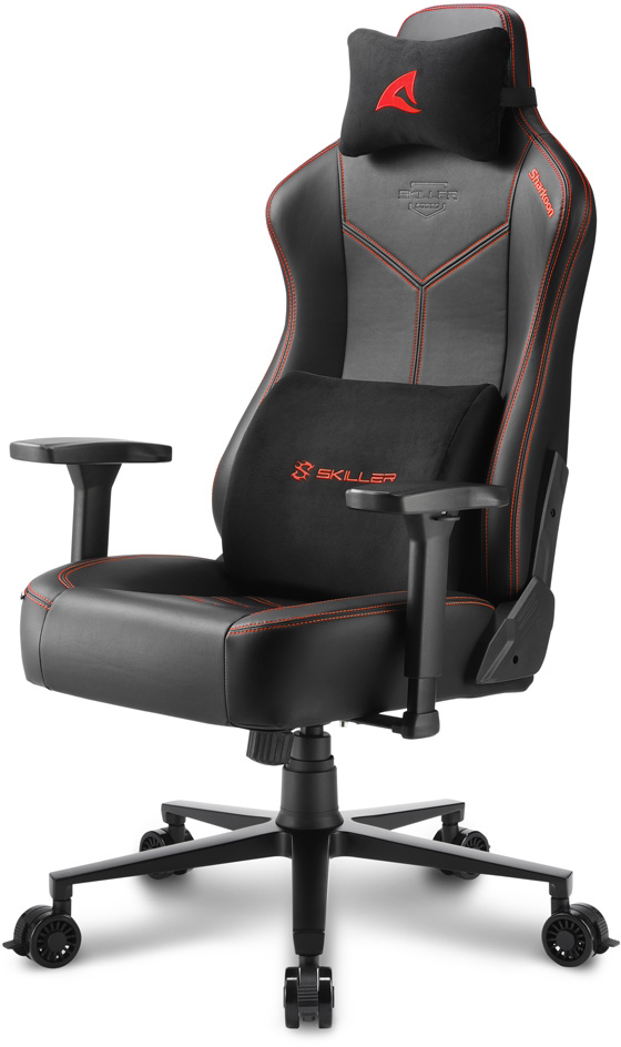 Игровое кресло Sharkoon Skiller SGS30 (Black/Red