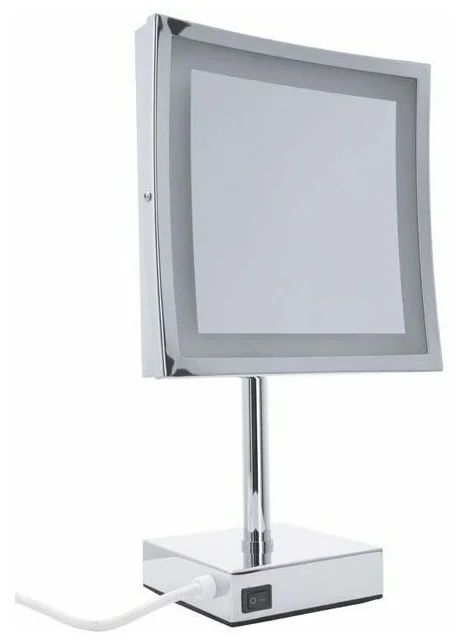 Косметическое зеркало Aquanet 2205D (21.5 см, с LED-подсветкой