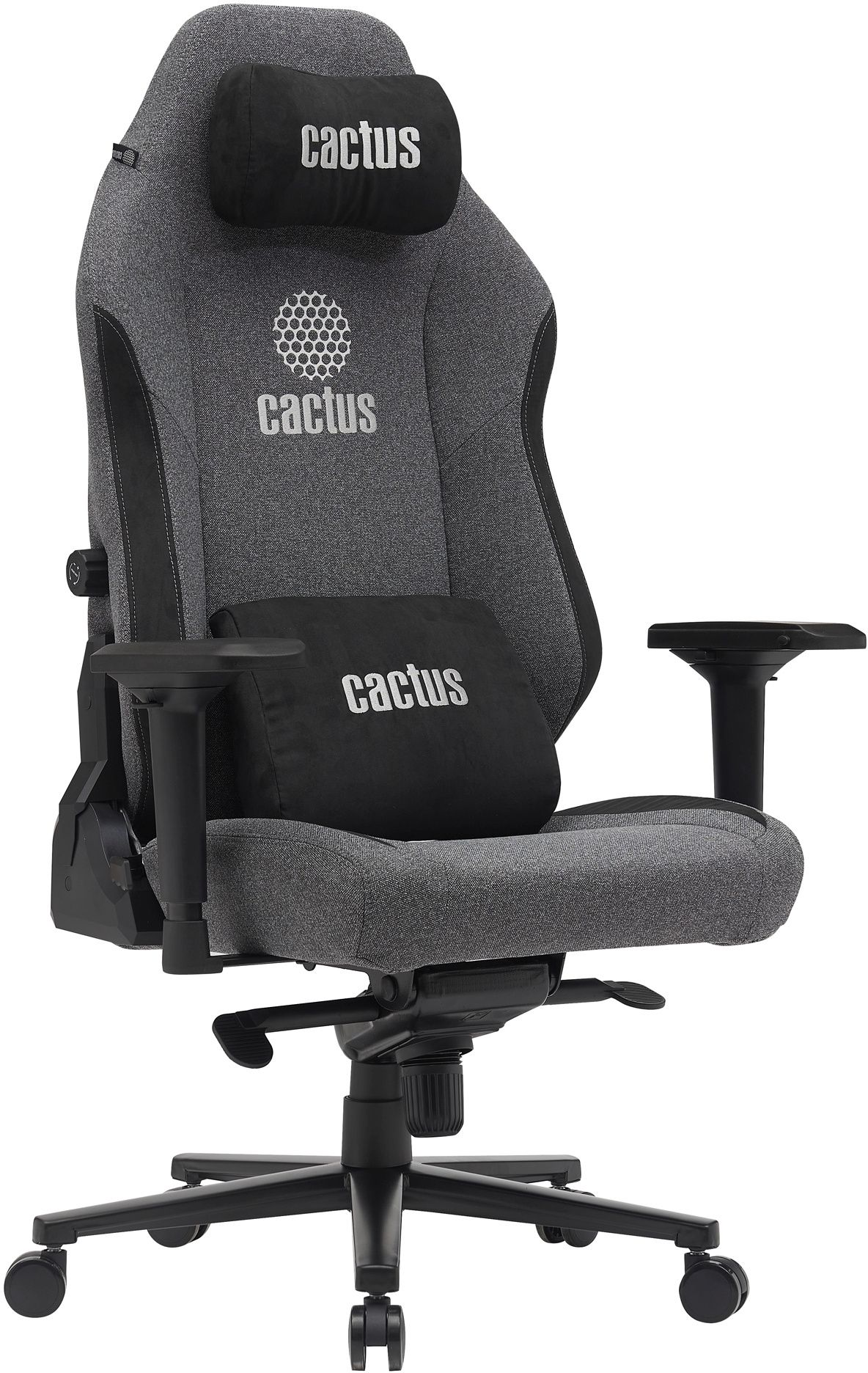 Кресло Cactus CS-CHR-MAG-GY серый/черный