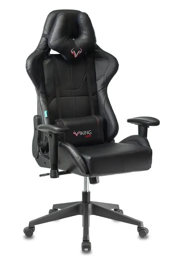 Кресло игровое ZOMBIE VIKING 5 AERO, на колесиках, эко.кожа, черный viking 5 aero black