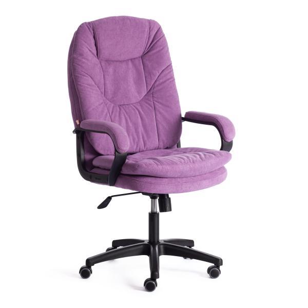 Кресло компьютерное офисное на колесиках ортопедическое Tetchair COMFORT лаванда