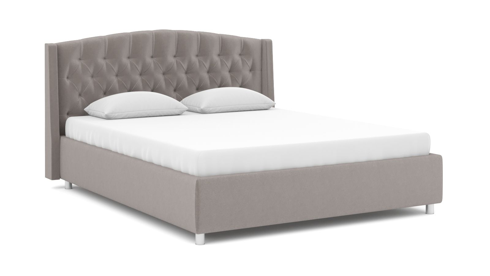 Кровать Askona Margot Casanova Grey 140х2