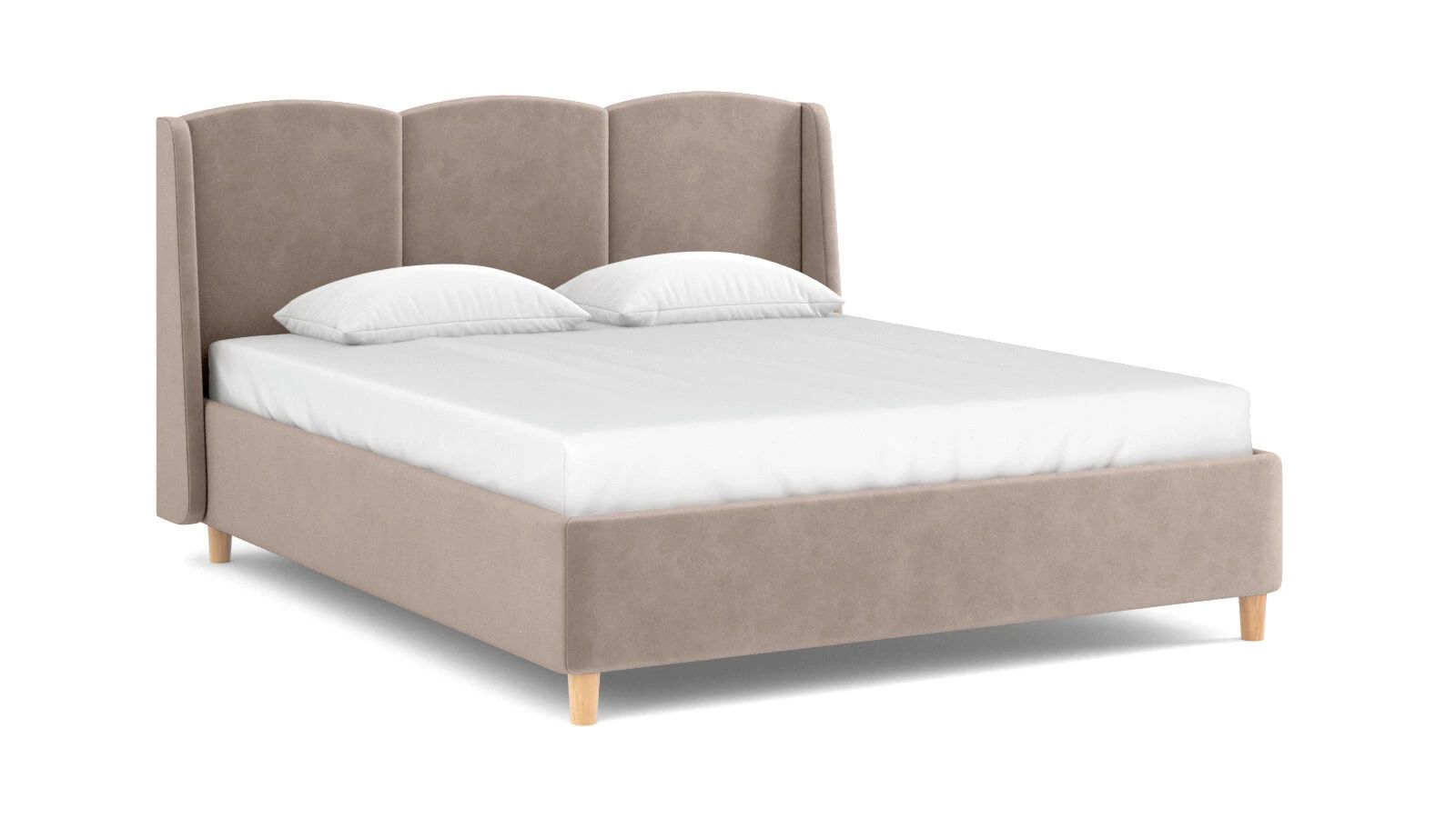 Кровать Askona Milora Sky Velvet 17 160х2