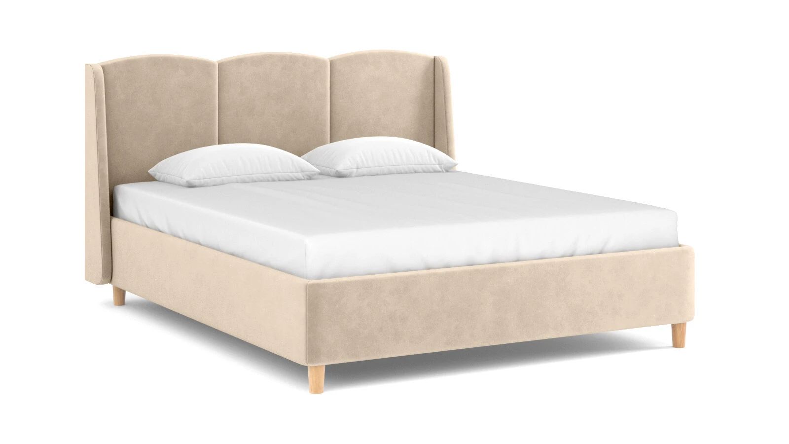 Кровать Askona Milora Sky Velvet 21 160х2