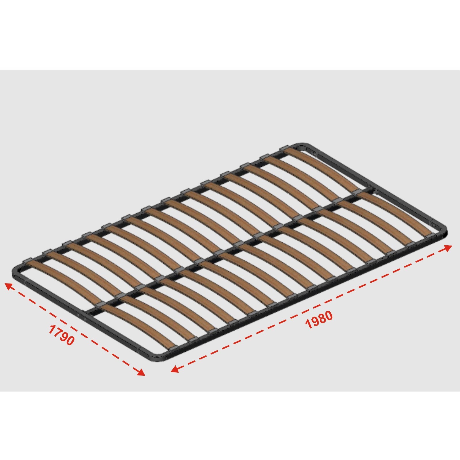 Основание для двуспальной кровати 1980х179