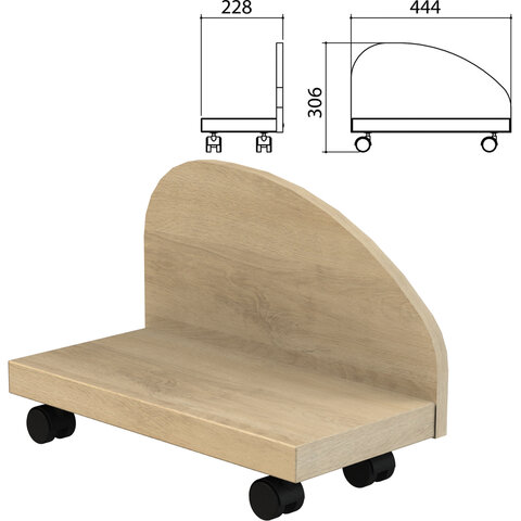 Подставка под системный блок Приоритет, 228х444х306 мм, кронберг, К-929, К-929 кронберг